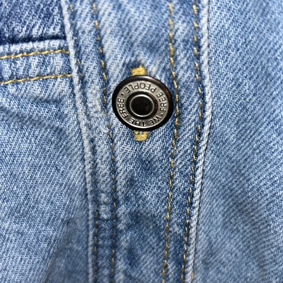 Free People NWT Mountain Roads Shirt Size Medium in Mixed Combo - Picture 10 of 16